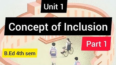 unit 1_concept of inclusion_part 1@EasyScodes