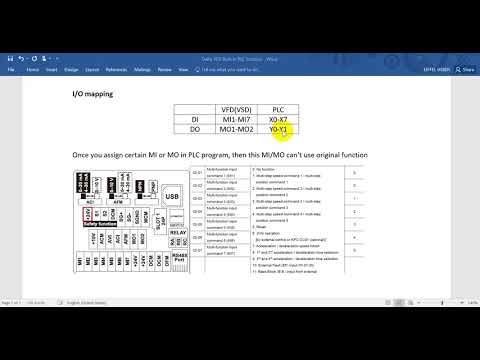 Delta VFD Built-in PLC function