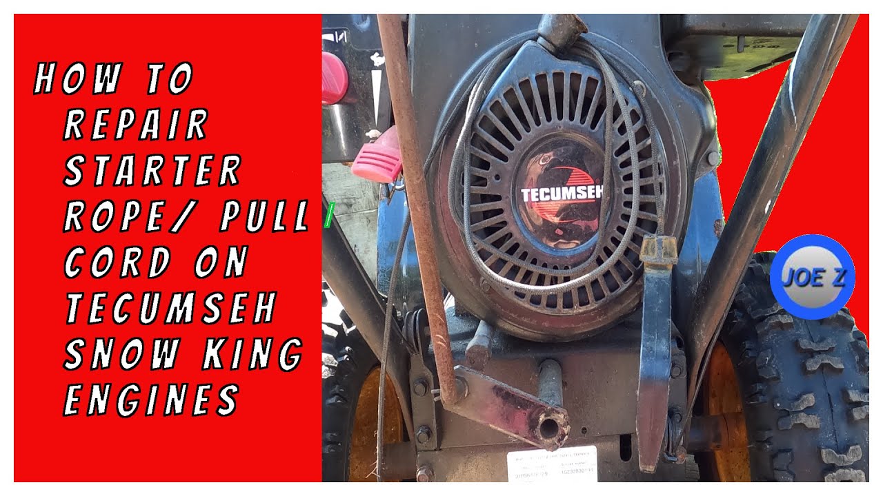 3.5 hp tecumseh engine pull cord