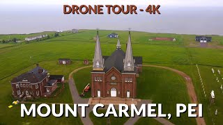 Above the Divine: 4K Drone Tour of Our Lady of Mount Carmel Catholic Parish Church, PEI