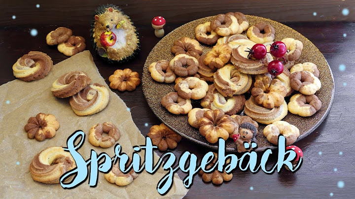 SPRITZGEBÄCK SELBER MACHEN | Marmor Kekse [mit & ohne Gebäckpresse] | einfache Plätzchen Rezepte