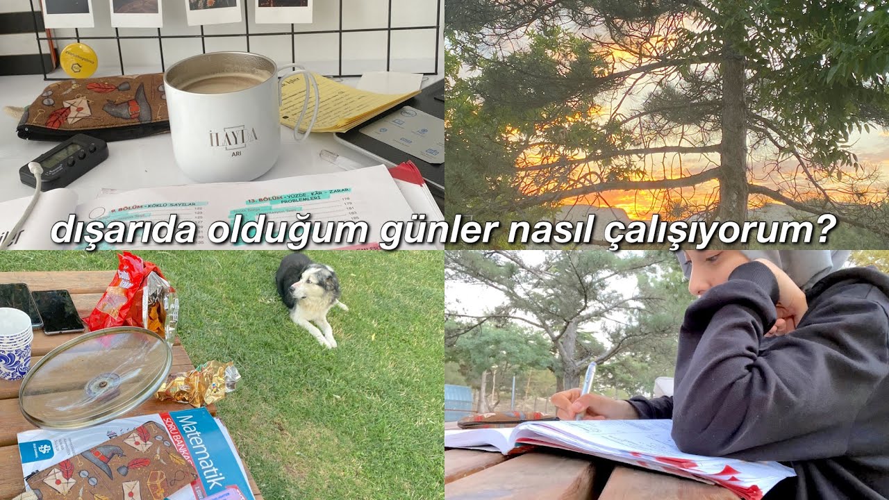 YKS ÇALIŞMA GÜNLÜĞÜM #5 || Dershaneye gitmeyecekler için tavsiyem,denemelerim kaç net geliyor?