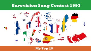 Eurovision 1993 - My Top 25