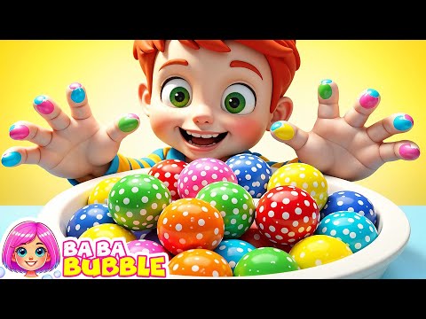 Wash Your Hands Song & More Nursery Rhymes & Kids Songs | Ba Ba Bubble