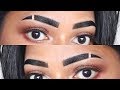 How To fake CUT/SLIT Eyebrows in 2 mins | Eyebrow Tutorial