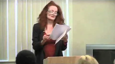 Diane Salinger reading at Vicki Abelson's Women Wh...