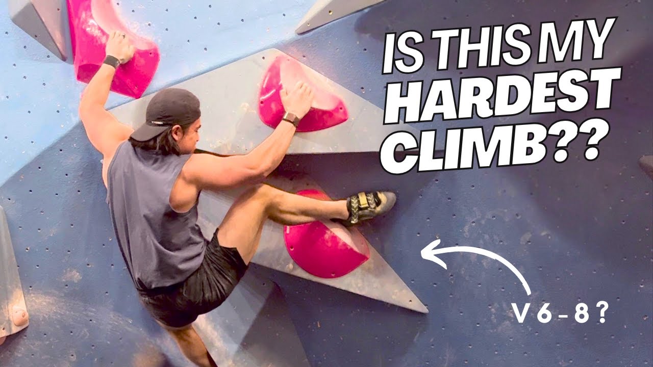 My HARDEST Boulder Project (V8??) - YouTube
