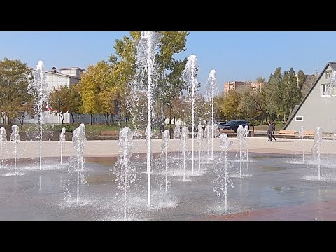 Парк Гурова Мариуполь, фонтаны, впечатления от ремонта парка