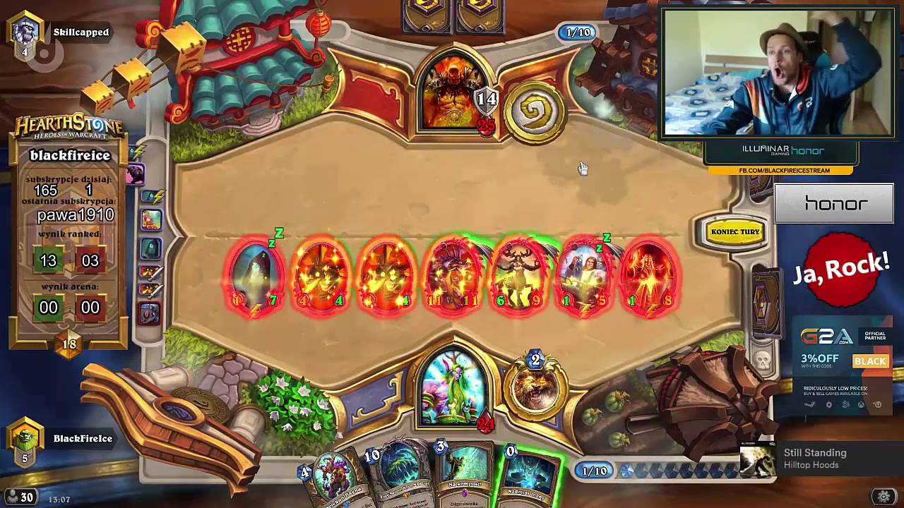 Hearthstone najlepsze momenty tydzień pierwszy #1 (Mkrr3,Gnimsh,Blackfireice,Bonkol,Bixente)