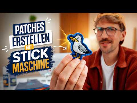 Embroiderizing patches with the Brother Innov-is 880E – simply explained