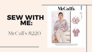 Sew With Me | McCall's 8220 | Sewing Tutorial