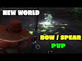 NEW WORLD PVP BOW / SPEAR (1v2/scaling/+15lvl/duels/1vX)