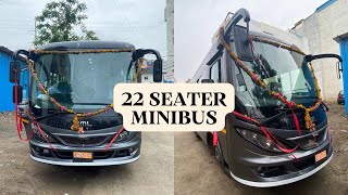 20+2 Seater Mini Bus Hire In Indore, Tour Bus Hire Indore ​⁠#minibus #tour Bookings Open 9522505152 screenshot 1