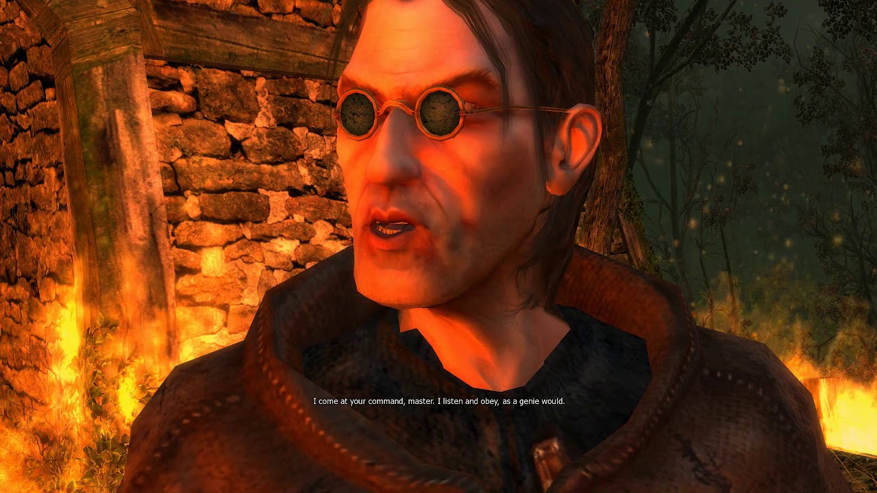 Wiedźmin 1 Jak Zabić Azara Javeda The Witcher: Geralt vs Azar Javed and the Professor - YouTube