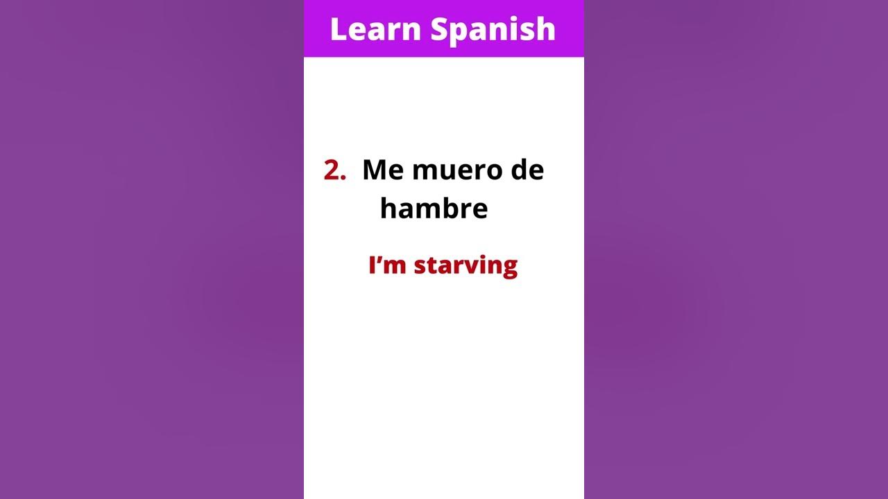 6-ways-to-say-i-m-hungry-in-spanish-learnspanish-youtube