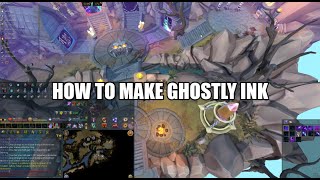 How to make ghostly ink | Runescape 3