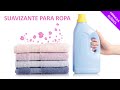 Fabrica tu propio suavizante de ropa (Formula química)