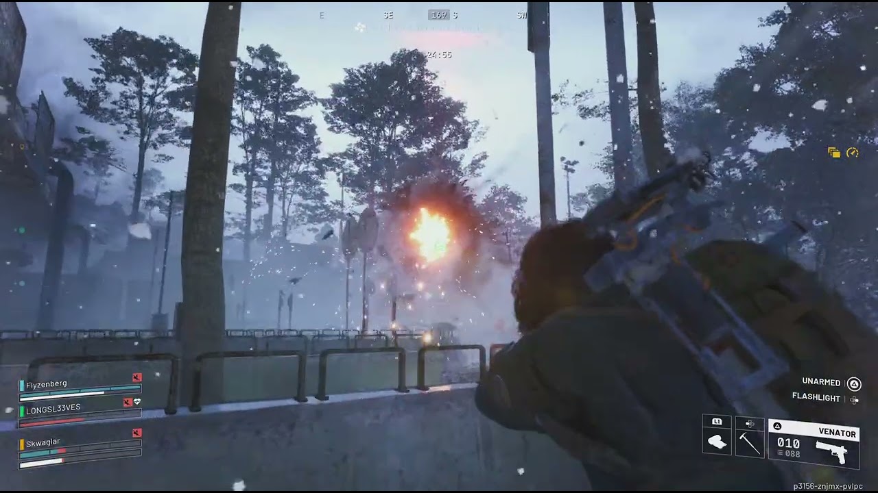 Just three brothers fighting the cold with bullets