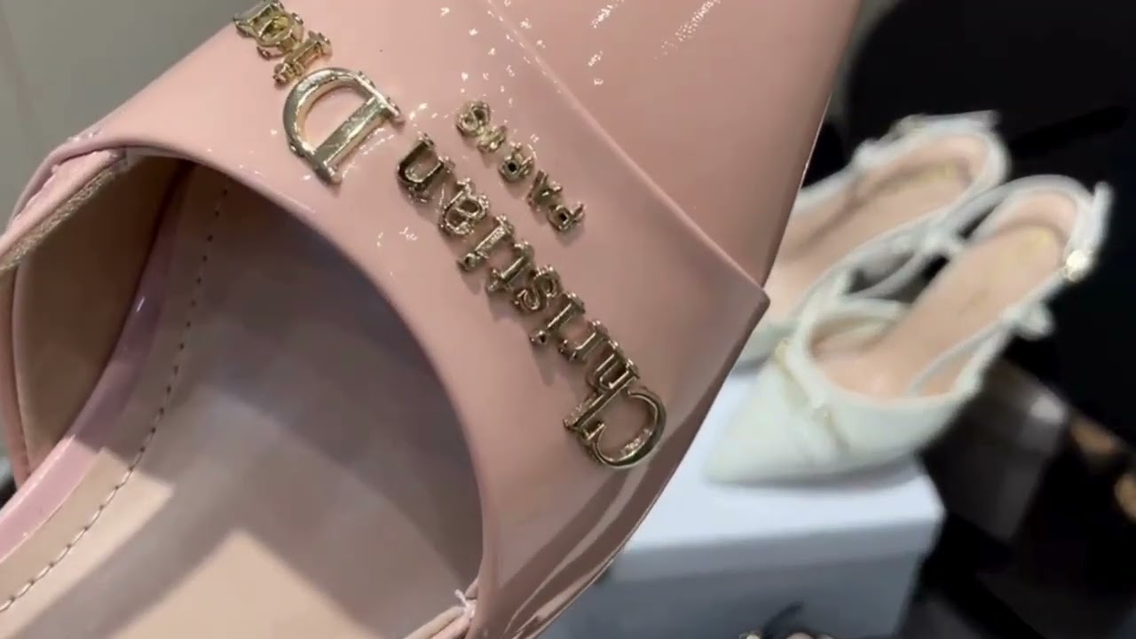 👠 My Dior Slingback Pump – سهرة الصيف الفاتنة بقصة مودرن  