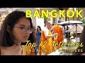 BANGKOK - Top 12 Activities, and how to get there (4K)