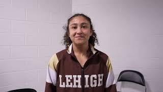 Audrey Jimenez (Lehigh) Round 1 Interview - 2026 NCAA Women's Wrestling Championship