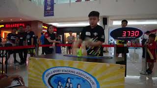 SPORT STACKING:FIRST 5 IN TOURNAMENT!