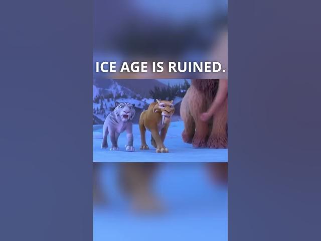 The End of ICE AGE :( #shorts