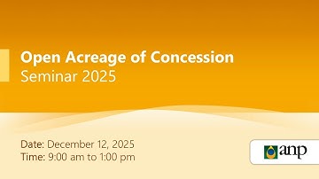 Open Acreage of Concession Seminar 2025