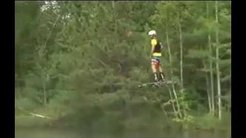 A canadian has invented a hoverboard that actually flies