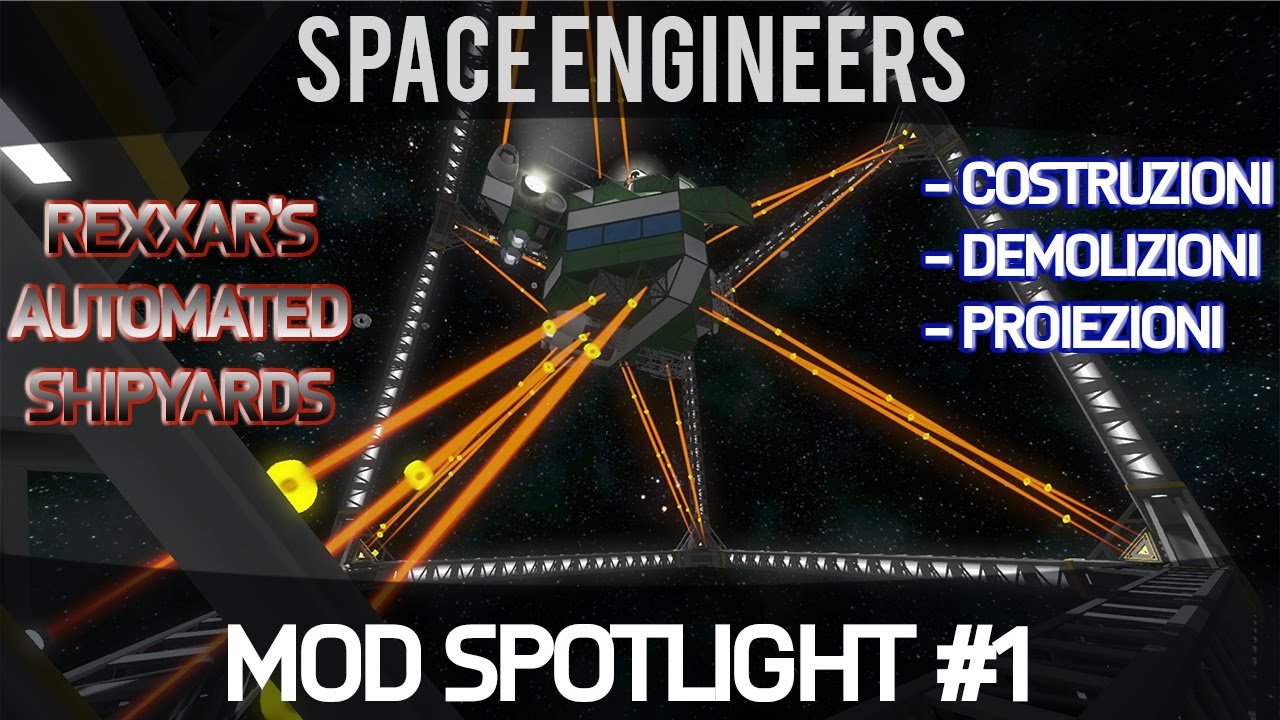 TechPlays - Space Engineers Mod Spotlight #1 - ITA HD - YouTube