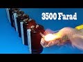 Experiment 3500 Farad Super Ultra Capacitors