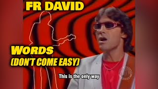 FR David - Words (Don't Come Easy) MUSIC VIDEO FULL HD (with lyrics) 1982