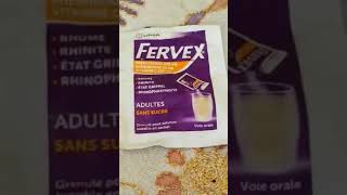 Fervex:médicament anti-grippe vendu en France Resimi