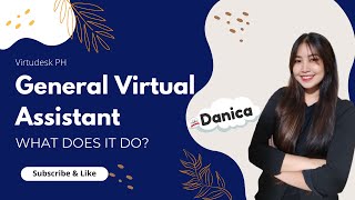 General Virtual Assistant│Virtual Assistant Jobs #VAjobsPhilippines