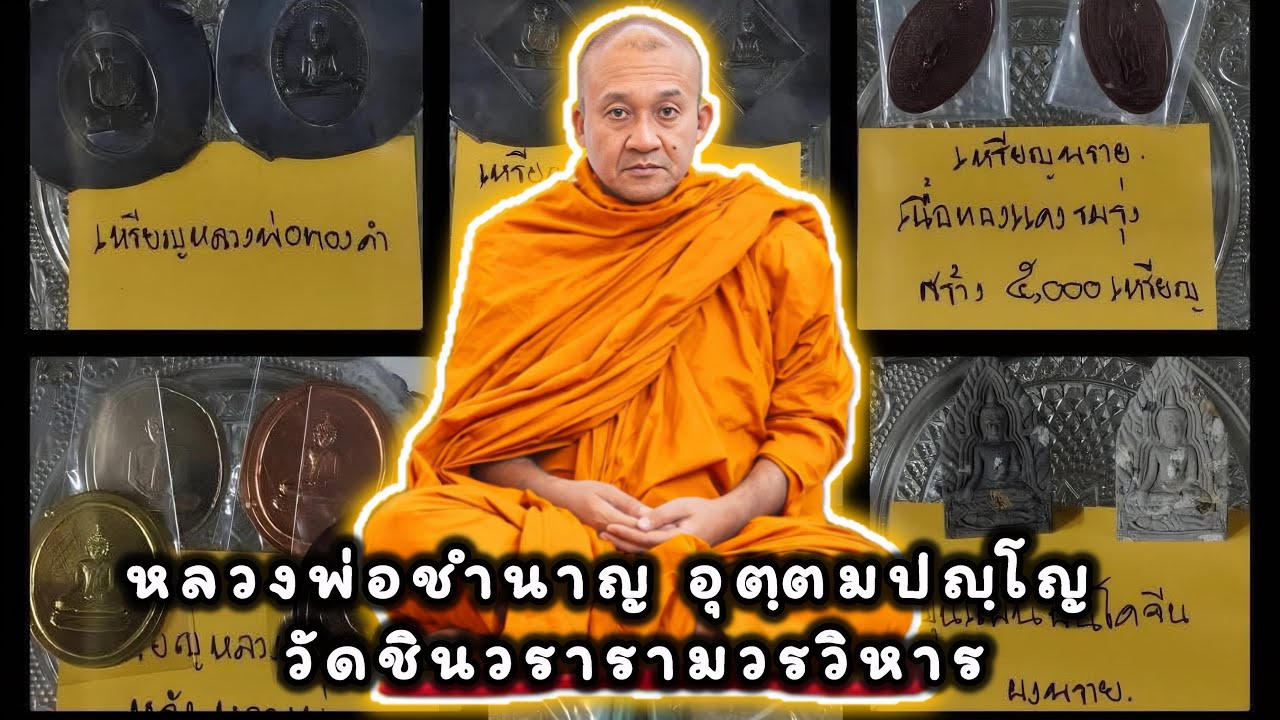 อัพเดทราคาวัตถุมงคล หลวงพ่อชำนาญ อุตฺตมปญฺโญ วัดชินวรารามวรวิหาร จ.ปทุมธานี