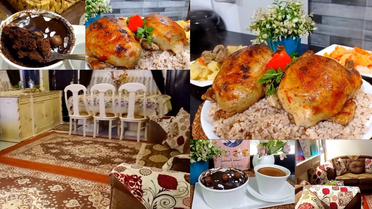 روتين مسائى 🌿 لبيت منظم واستعداداتى لفترة الامتحانات وغداء مميز وازاى بتعامل مع بناتى فى سن مراهقه