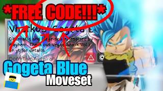 *FREE CODE* Gogeta Blue Moveset + NPC Fight - Jujutsu Shenanigans Skill Builder