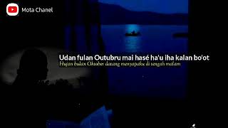 Udan Saudades (Hujan Rindu)