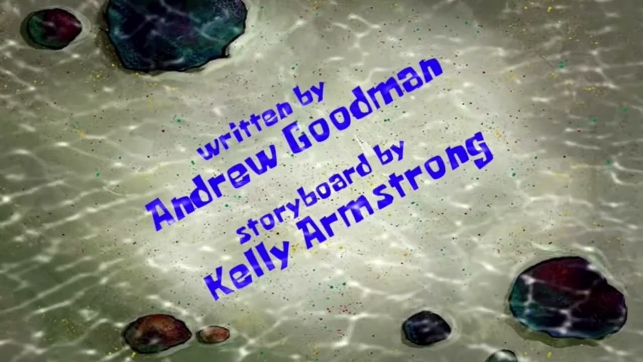 Spongebob Gary The Ghost fan idea title card