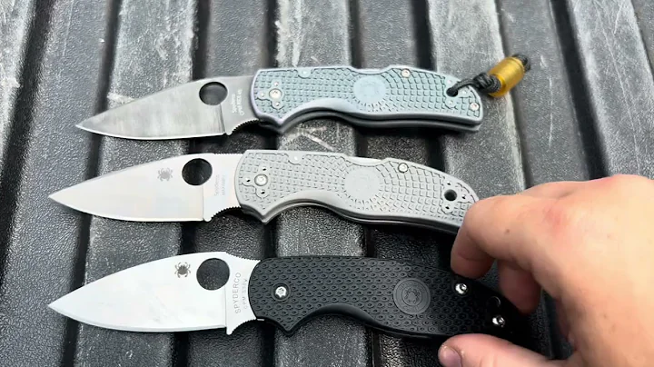 SPYDERCO SHOWDOWN WITH NICHOLA! Native 5 LW VS Sage 5 LW