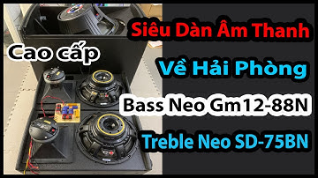 Siêu Cao Cấp, Dàn Âm Thanh P.audio Thái - Đồng Bộ Neo về Hải Phòng. Loa Công Suất Khủng