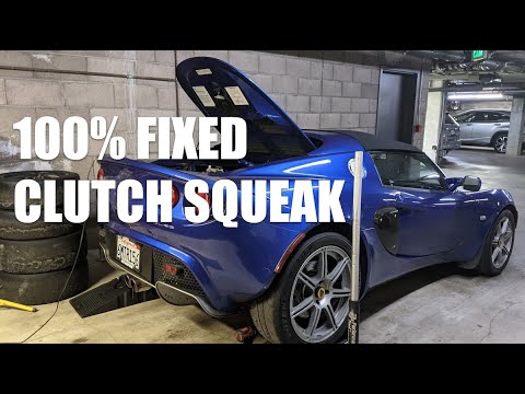 🔧 How to fix a SQUEAKY CLUTCH NOISE – Lotus Elise