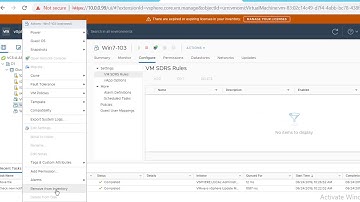 restore Orphaned VMs from, ESXI