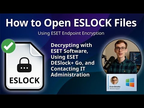 ESLOCK File Extension: How to Decrypt ESET Encrypted & Protected Files