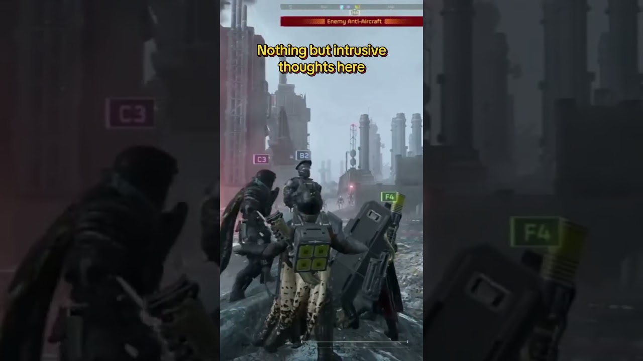 Helldiver F4 wasn’t having none of that either 😂😭