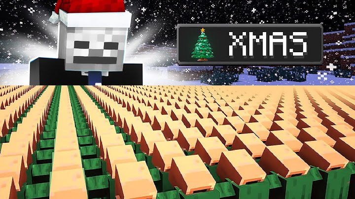 10,000 Villagers Raid The North Pole