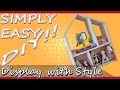 DIY Dollhouse Style Display Shelf DIY Dollhouse Style Display Shelf