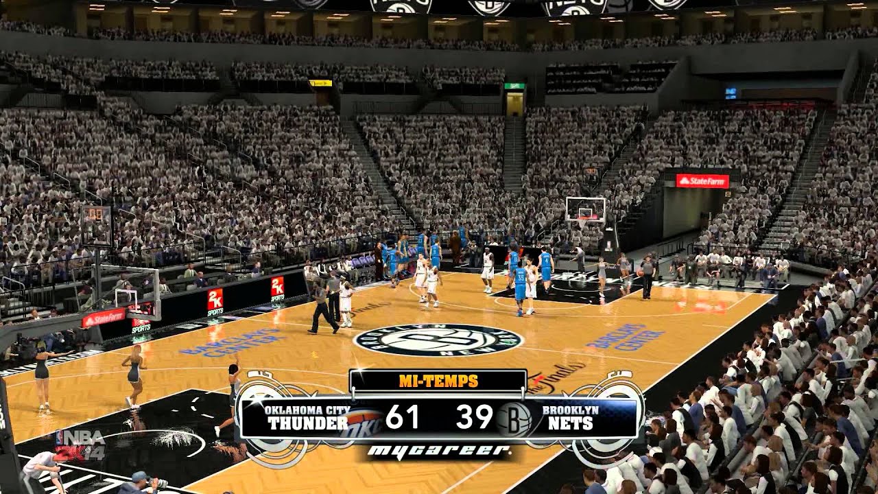 NBA 2K14 Mon joueur Playoff Final Brooklyn Nets Game 1 [FR