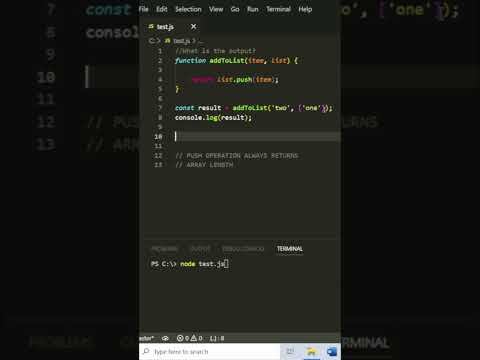 Javascript - Array Interview Question | JavaScript Tamil | #javascript