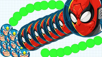 Agar.io SUPER HEROES War Dominating all Server Agario LIVE STREAM!